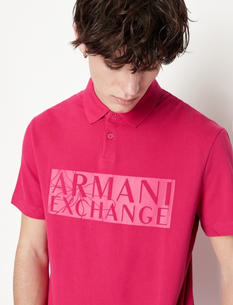 detail Polo Armani Exchange